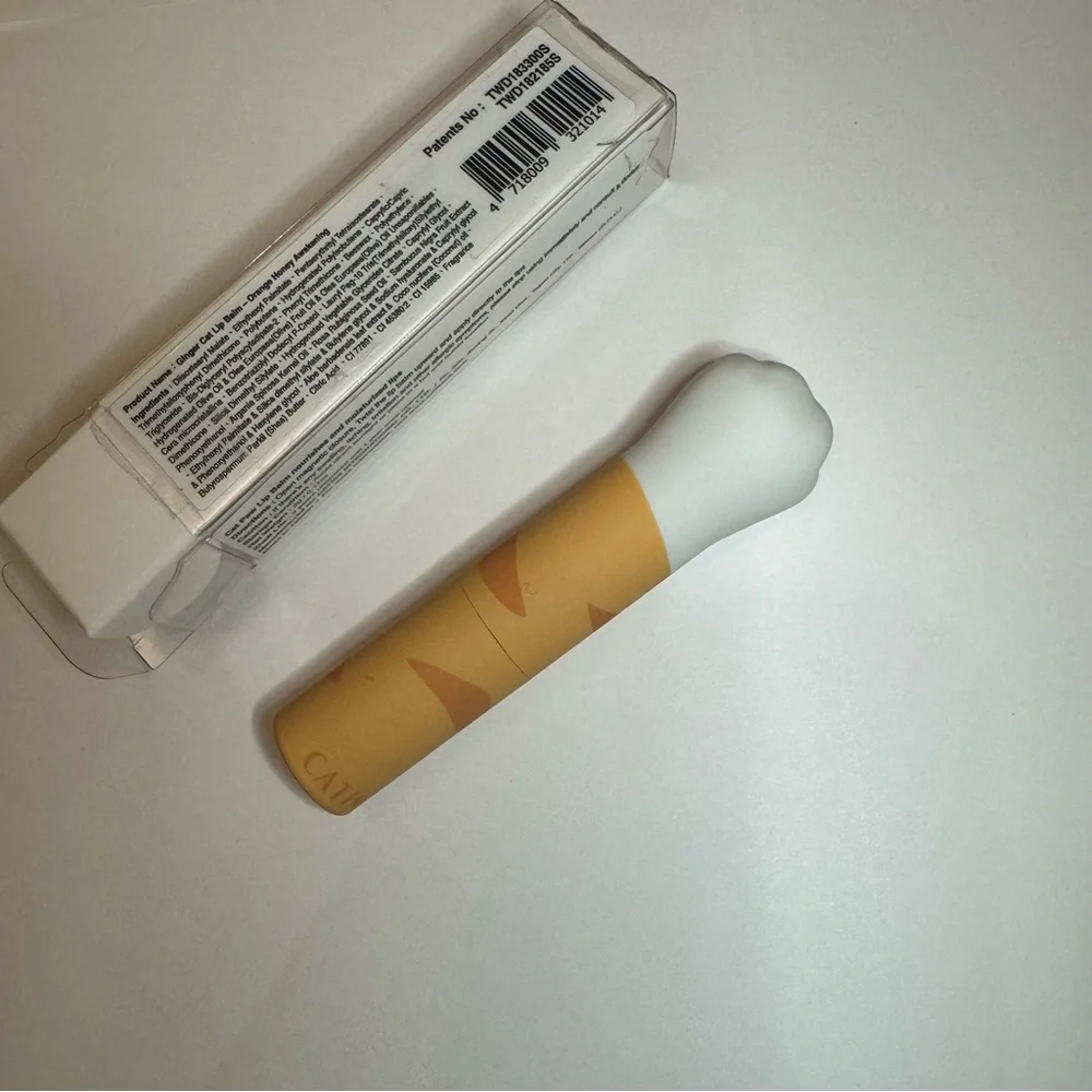 Catiss Calico cat tinted lip balm
